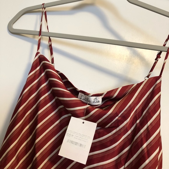 tionne striped shift dress wine combo - Picture 2 of 2